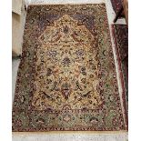 A Persian rug,