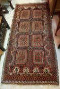 A Belouch tribal rug,