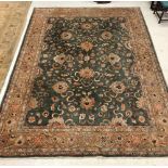 A Ziegler design carpet,