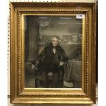 JOHANNES KNOTZ (1802-1862) "Portrait of Archibald Little Esquire of Shabden Park,