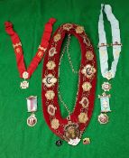 A collection of Royal Antediluvian Order of Buffaloes jewels mainly relating to the Cotswold Lodge