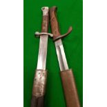 A World War I bayonet by E.& F.