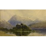 H. MOXON COOK "Kilchurn Castle Loch Awe,