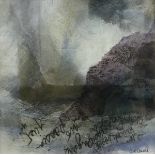 SUE CONRAD "Mixed media landscape" signe