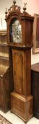 An 18th Century long case clock the eigh