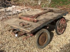 A large wooden trailer (for restoration)