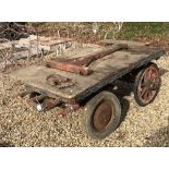 A large wooden trailer (for restoration)