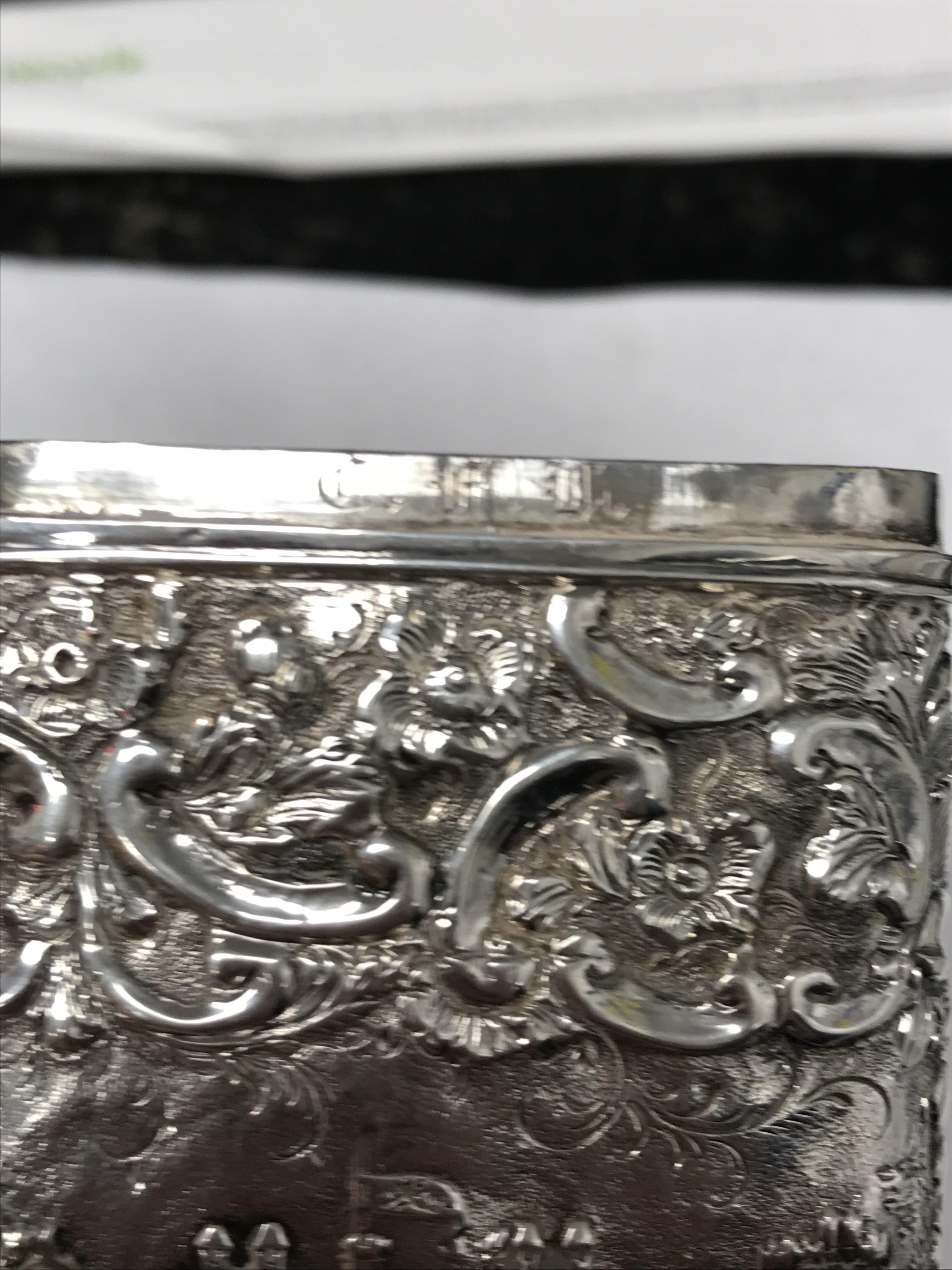A silver cigar case (by Nathaniel Mills, - Image 11 of 18