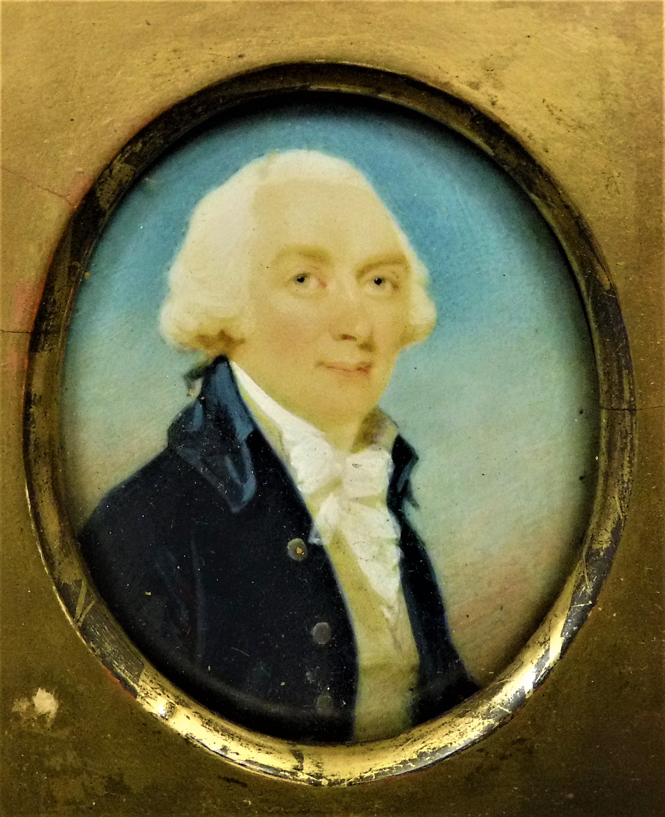 CIRCA 1800 ENGLISH SCHOOL "Gentleman in - Image 2 of 2