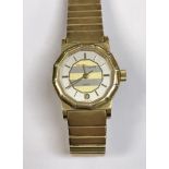 A Mougin & Piquard Ladies gold plated ca