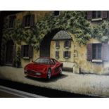 TONY UPSON "Ferrari Testarossa in front