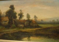 CHARLES MCKINLEY "Rural Landscape with C