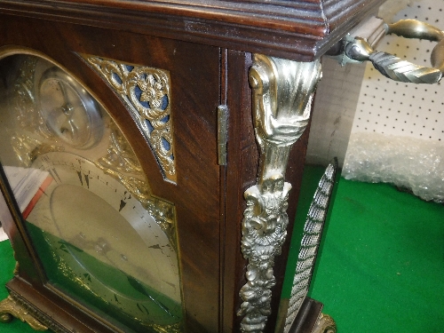 A 19th Century mahogany bracket clock for the Turkish market, - Image 7 of 19