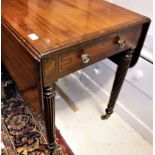 An early 19th century Pembroke table in the manner of Gillows,