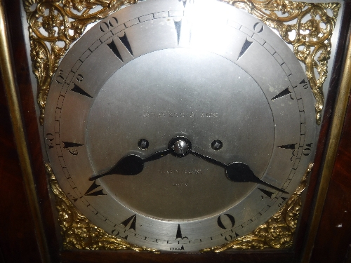 A 19th Century mahogany bracket clock for the Turkish market, - Image 5 of 19