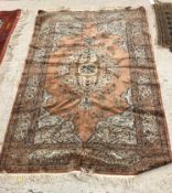 A modern Persian design rug,