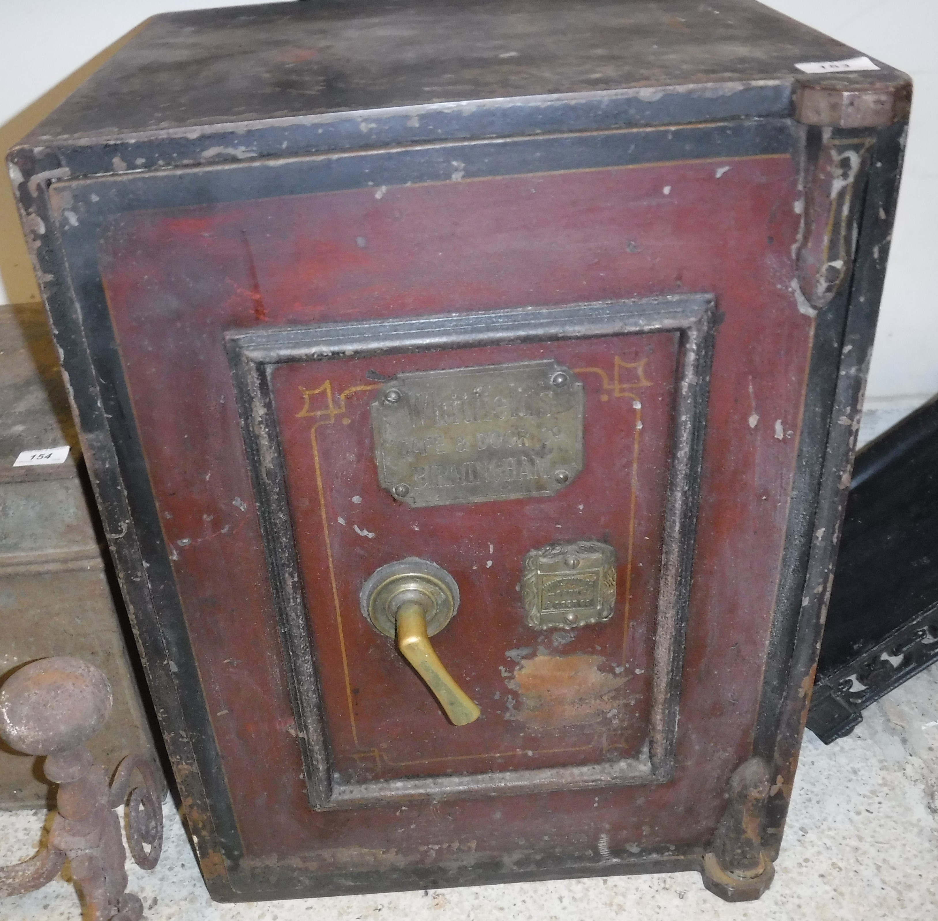 A Whitfields Safe and Door Co. of Birmingham safe Size approx. 62cm