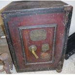 A Whitfields Safe and Door Co. of Birmingham safe Size approx. 62cm high x 46cm wide.