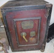 A Whitfields Safe and Door Co. of Birmingham safe Size approx. 62cm high x 46cm wide.