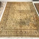 A Ziegler design carpet,