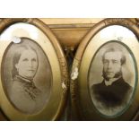 CIRCA 1800 ENGLISH SCHOOL "Gentleman in Grey Wig and Blue Overcoat", a miniature portrait study,