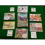 A collection of various vintage and cigarette cards, Shell Cars of the World cards,