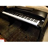 A Yamaha Clavinova model CVP65 keyboard Size approx.