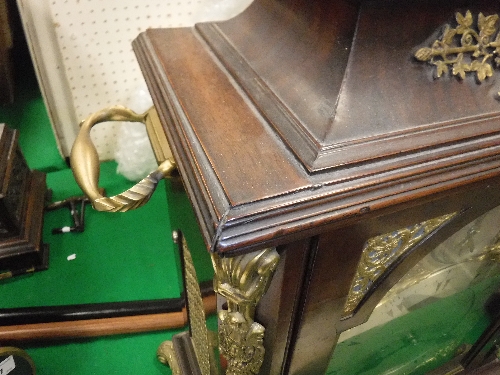 A 19th Century mahogany bracket clock for the Turkish market, - Image 9 of 19