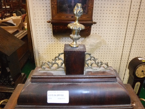 A 19th Century mahogany bracket clock for the Turkish market, - Image 2 of 19