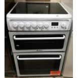 A Hotpoint HAE60 electric oven,