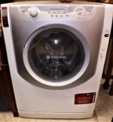 A Hotpoint Aqualtis 7.5Kg super silent washing machine Size approx.