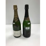 One bottle Pol Roger Extra Cuvée de Reserve Champagne 1998,
