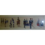 JOHN KING "Gloucestershire Hussars", vignette studies,