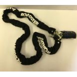 A heavy duty 1800 mm chain and lock