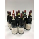 Eleven various magnums of red wine including Charmes Chambertin 1972, Chateau Millet Portets 1982,
