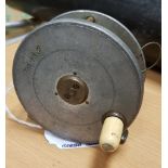 A Hardy "Field" 31/8" contracted trout fly reel,