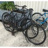 Three vintage bikes ( incomplete,