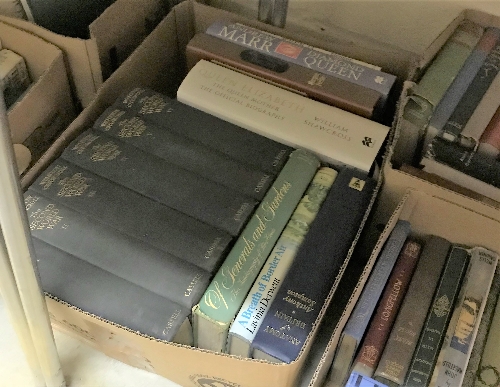 19 boxes of assorted books to include novels, - Image 7 of 8
