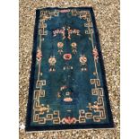 A circa 1920's Chinese carpet,