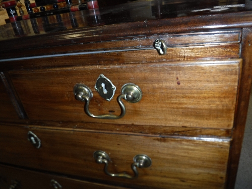 A late George III mahogany bachelor's chest, - Image 8 of 21