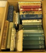A box of assorted vintage children's books to include "The Snow Goose" by PAUL GALLICO,