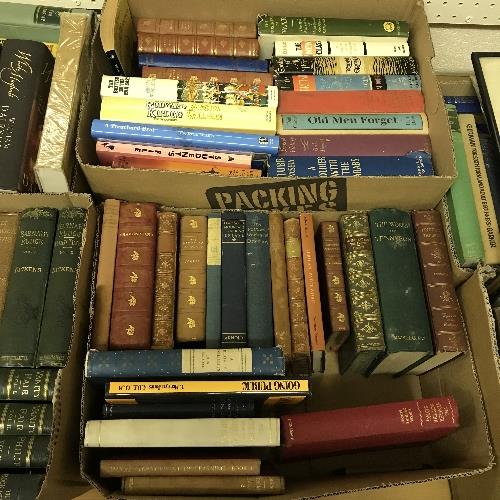 19 boxes of assorted books to include novels, - Image 2 of 8