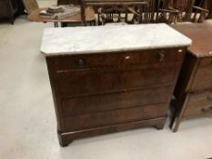 A 19th Century French mahogany commode,