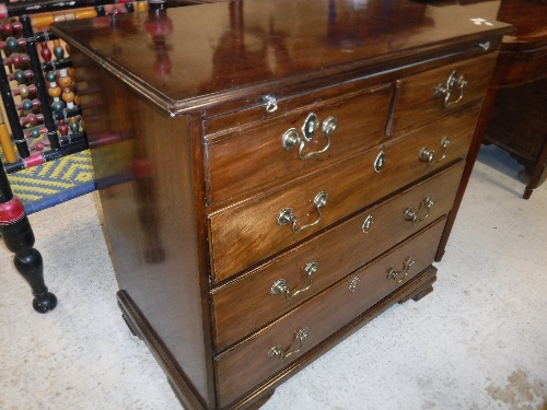 A late George III mahogany bachelor's chest, - Image 2 of 21