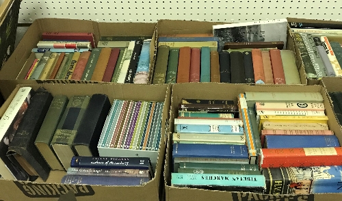 19 boxes of assorted books to include novels, - Image 4 of 8