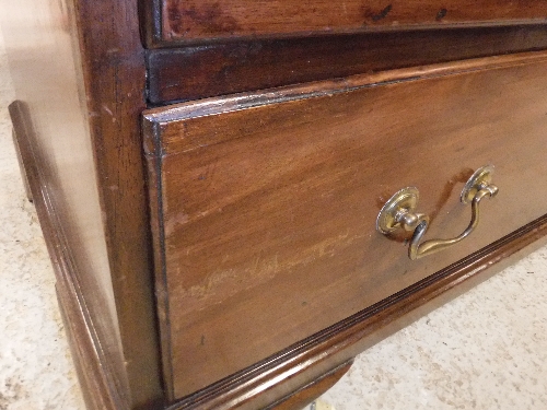 A late George III mahogany bachelor's chest, - Image 12 of 21