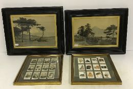 EARLY 20TH CENTURY JAPANESE SCHOOL "Mount Fuji", studies from different angles, landscapes,