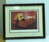 AFTER SARAH JANE SZIKORA "Bed Springs", limited edition photo lithograph No.