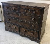 A 19th Century elm mule chest,