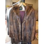 A collection of furs to include an ermine fur tippet, fox fur tippet,